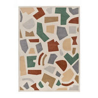 WEBTEPPICH Mehrfarbig Beruti 160/230 cm - Multicolor, Naturmaterialien/Textil (160/230cm) - Atticgo