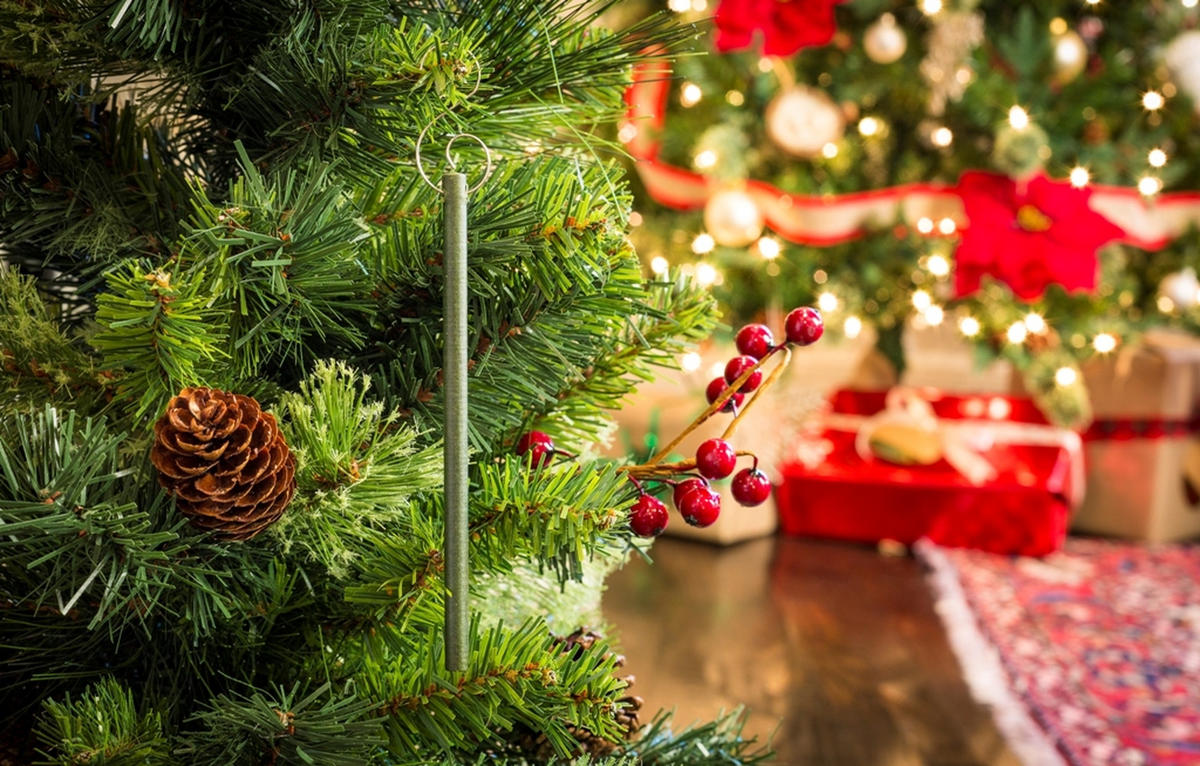 LAALU DUFTSTÄBCHEN für den Weihnachtsbaum - Duft des lebenden Baumes 6 Stück - Grün, Kunststoff (15cm) - LAALU