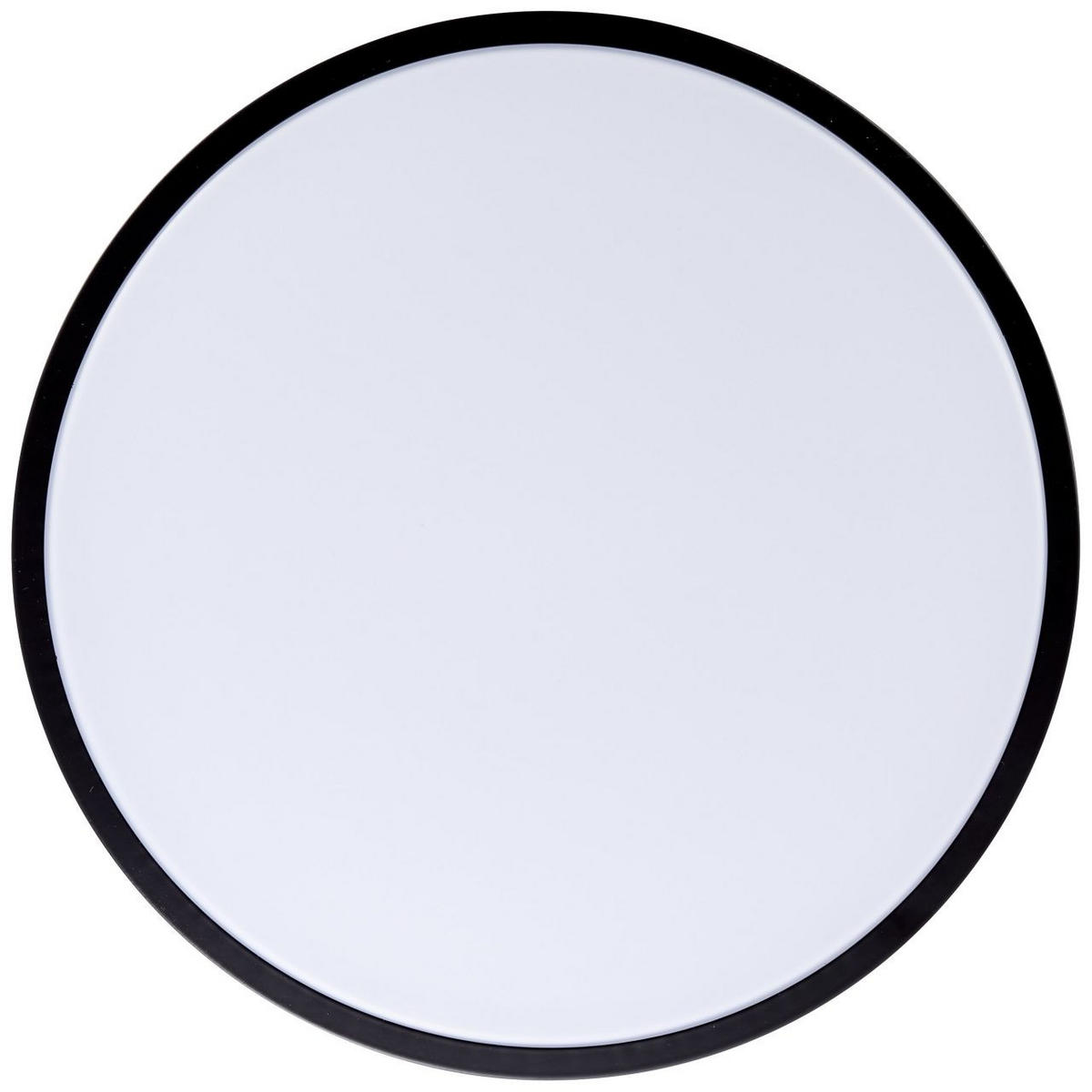 DECKENLEUCHTE Slimline G97013/06 - Schwarz, Metall (33/33/6.5cm) - Brilliant