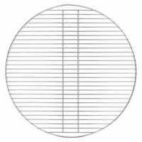 GRILLROST Silber 57/57 Cm Edelstahl - Silberfarben, Metall (57/57cm) - vidaXL
