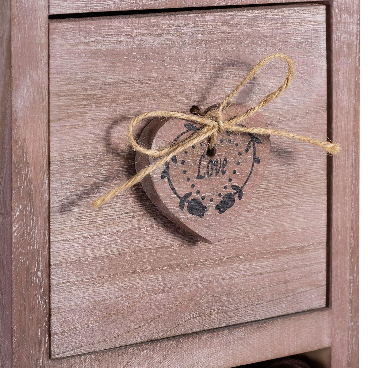 KOMMODE FLOWER - Braun, Holz (20/70/20cm) - CARO-Möbel