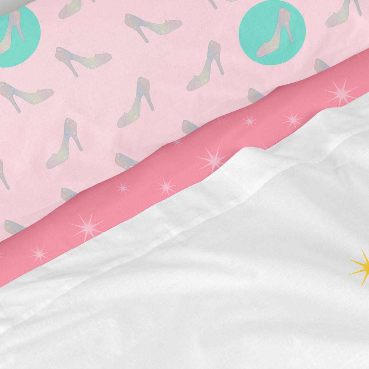 BETTWÄSCHE 2er-Set teiliges pumpkin 160x270 cm mehrfarbig - Multicolor, Textil (160/270cm) - Happy Friday