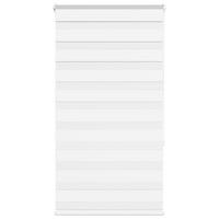 DOPPELROLLO 75/150 cm Stoffbreite 70,9 cm aus Polyester Weiß - Weiß, Textil (75/150cm) - vidaXL