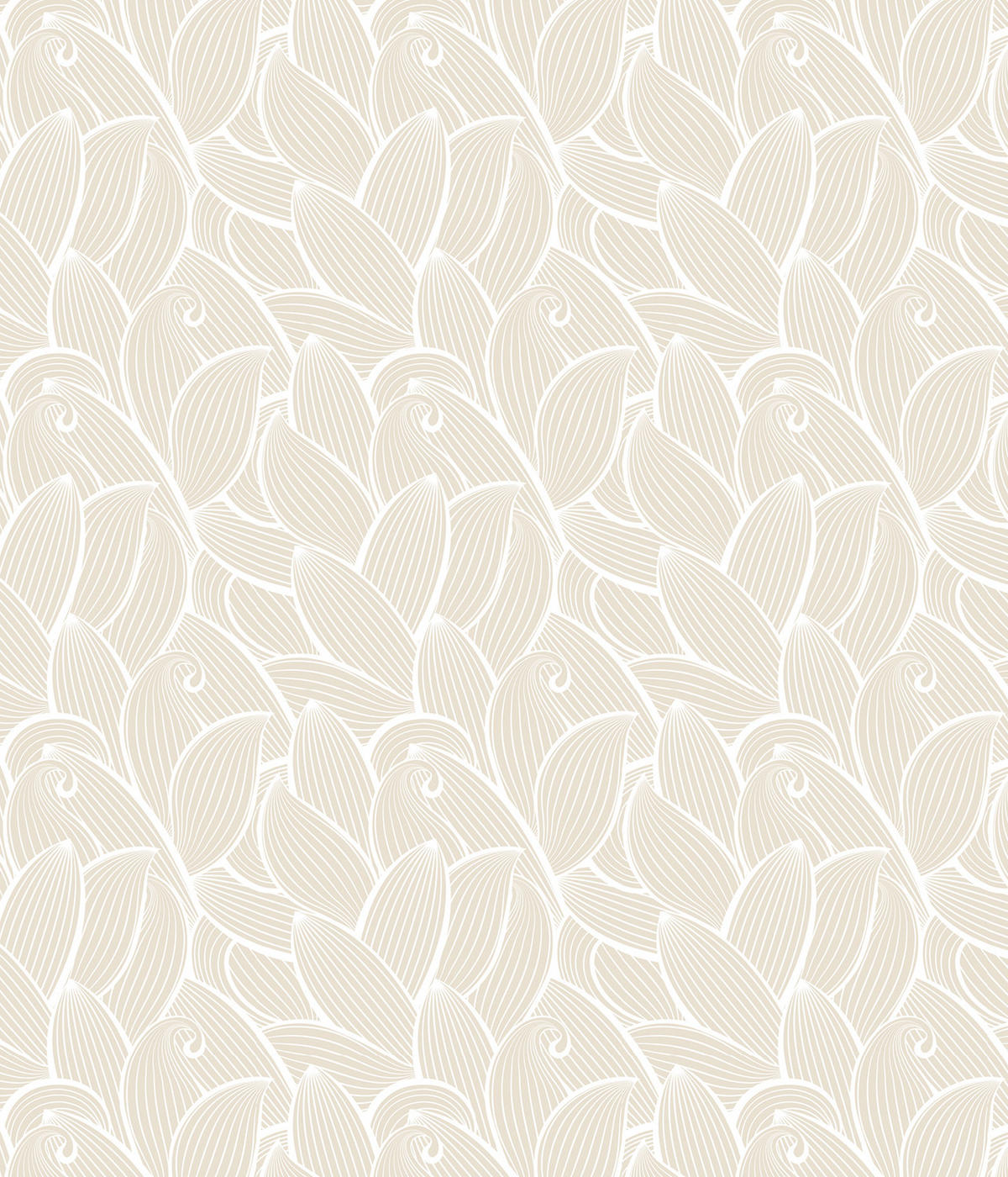 VERDUNKELUNGSROLLO 120x140 cm Blätter - Grau, Textil (120/140cm) - TULUP