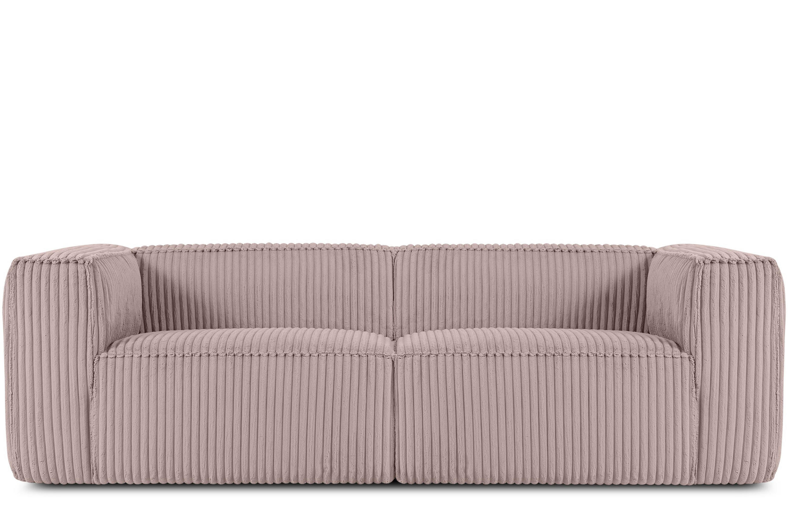 Konsimo® 3-Sitzer-Sofa Pink 246x73x96 cm