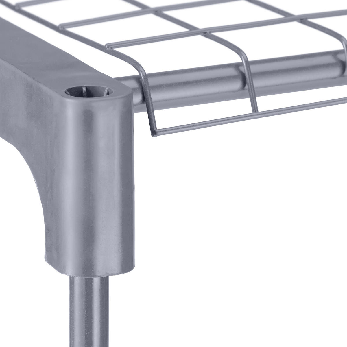 BLUMENREGAL - Grau, Kunststoff/Metall (91/106/28cm) - Relaxdays