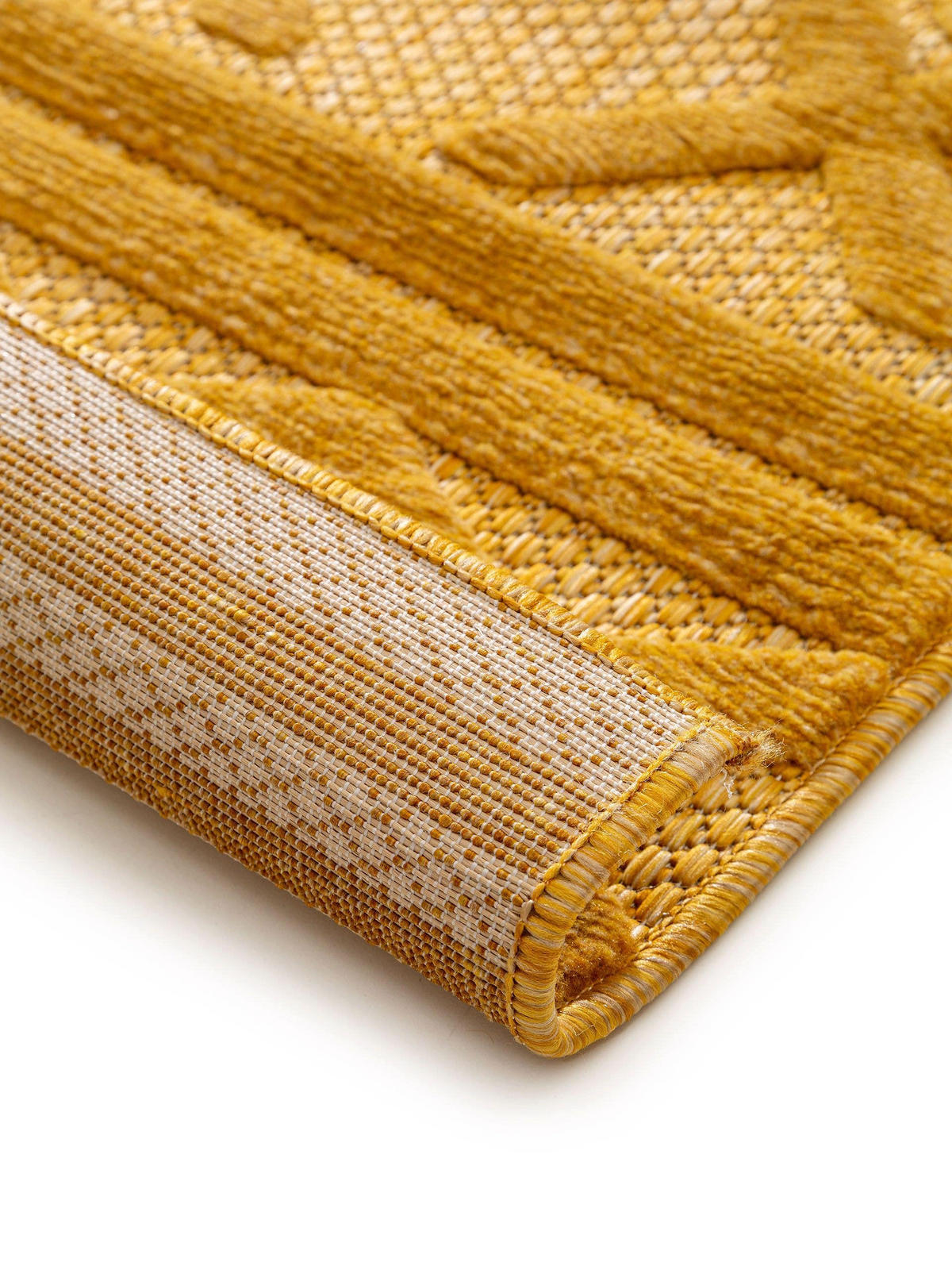 OUTDOORTEPPICH Bonte Gelb 240x340 cm - Gelb, Textil (240/340cm) - benuta Nest
