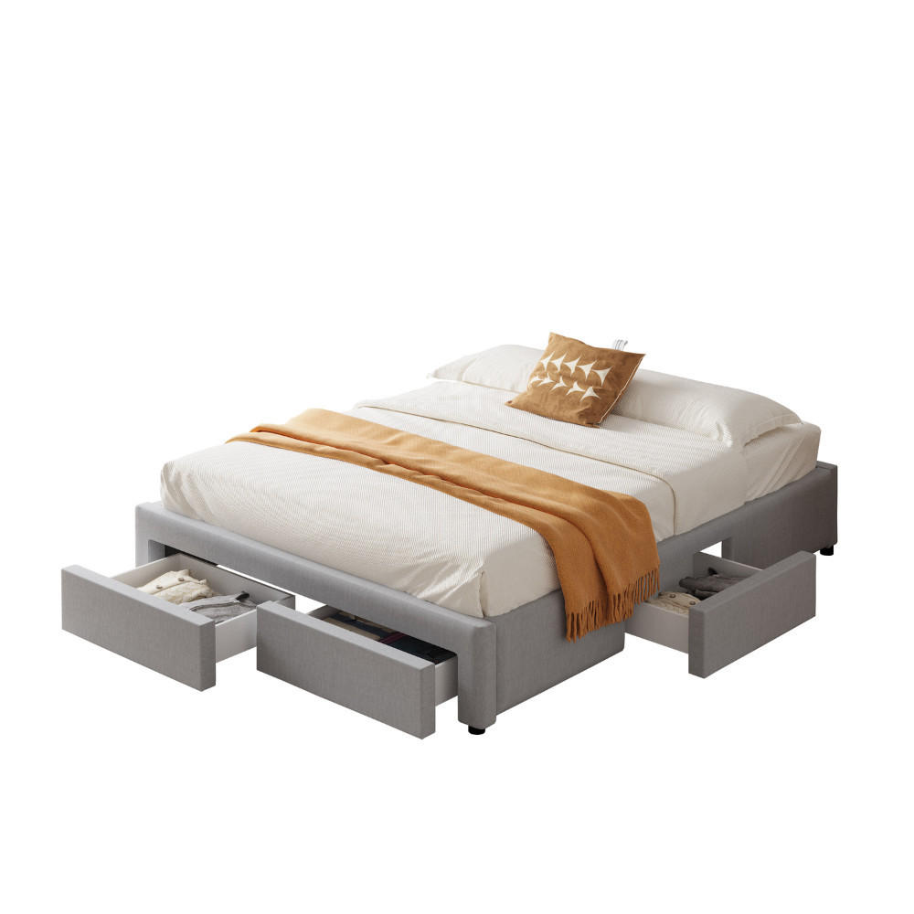 Concept Usine Bett Grau 160x200 cm