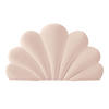 DEKOKISSEN SHELL Rosa - Pink, Textil (90/150cm) - Vercart