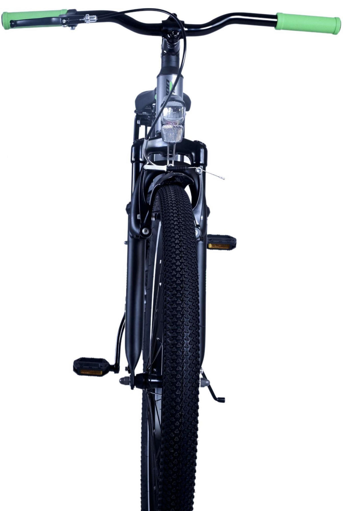 KINDERFAHRRAD Cross - Jungen - Rücktritt + Handbremse - 26 Zoll - Grau - Silberfarben, Metall (77cm) - TPFSports