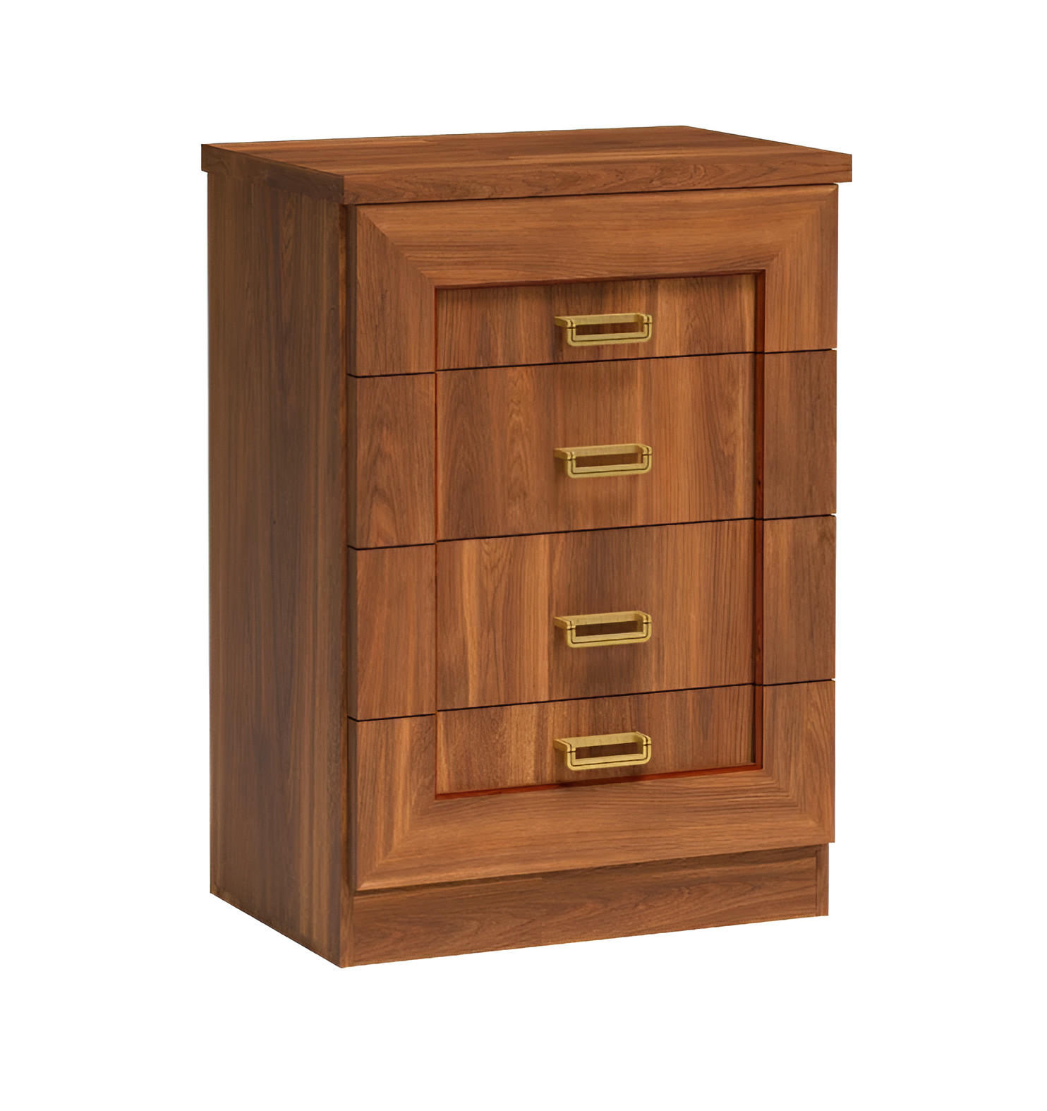 KOMMODE TADEUSZ T-4 - Akaziefarben, Holzwerkstoff (63/90/44cm) - Meblini