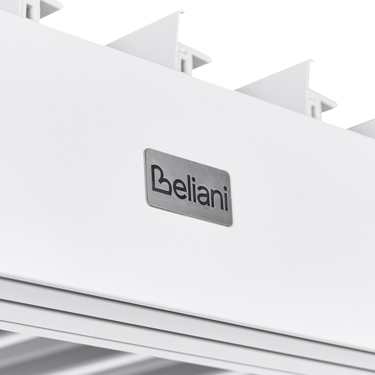 ZAHRADNÍ PERGOLA Bílá Forno II - bílá, kov (296/225/296cm) - Beliani