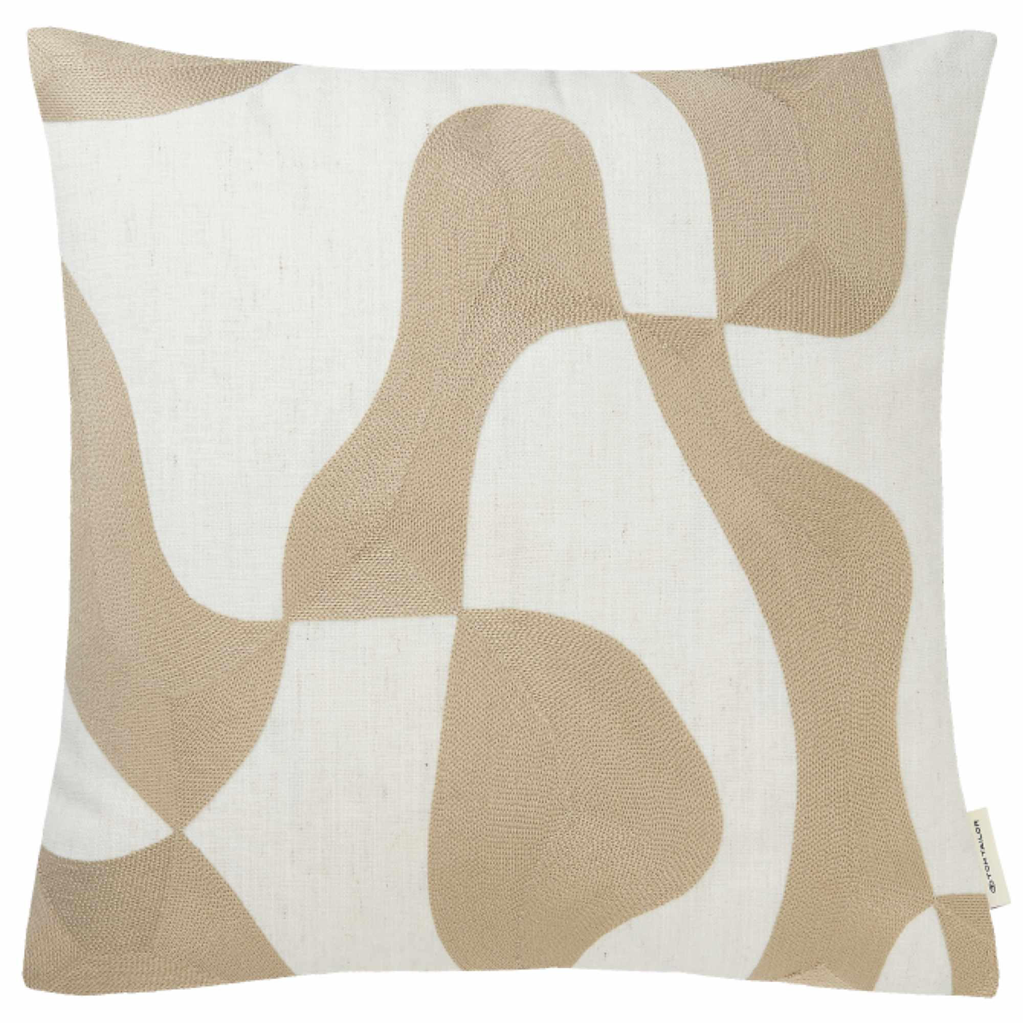 ZIERKISSENHÜLLE DEKOKISSENHÜLLE ORGANICAL - Beige, Textil (45/45cm) - Tom Tailor