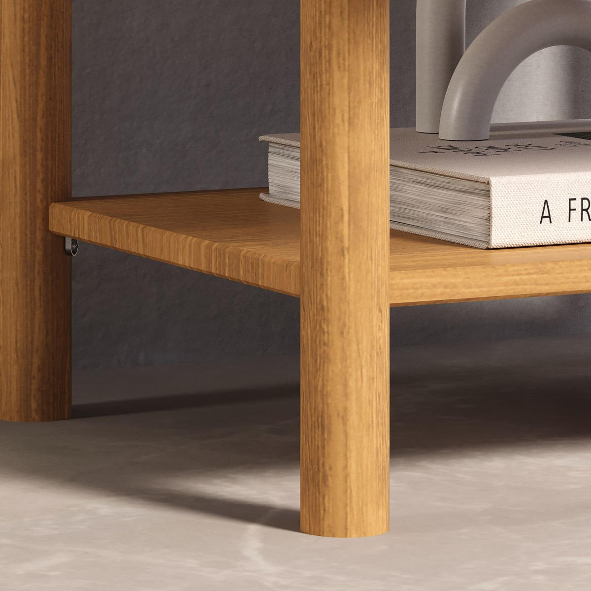 NACHTKOMMODE CEFIRA Eiche - Eichefarben, Holz (50/51/41cm) - IDIMEX