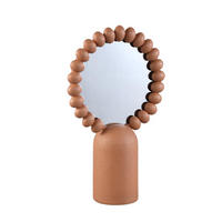 SPIEGEL Danae Braun 28/13/48cm - Braun, Glas (13/48/28cm) - PTMD Collection