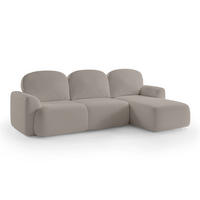 ECKSOFA Bulu Multicolor - Multicolor, Textil (260/95/163cm) - Pillovely
