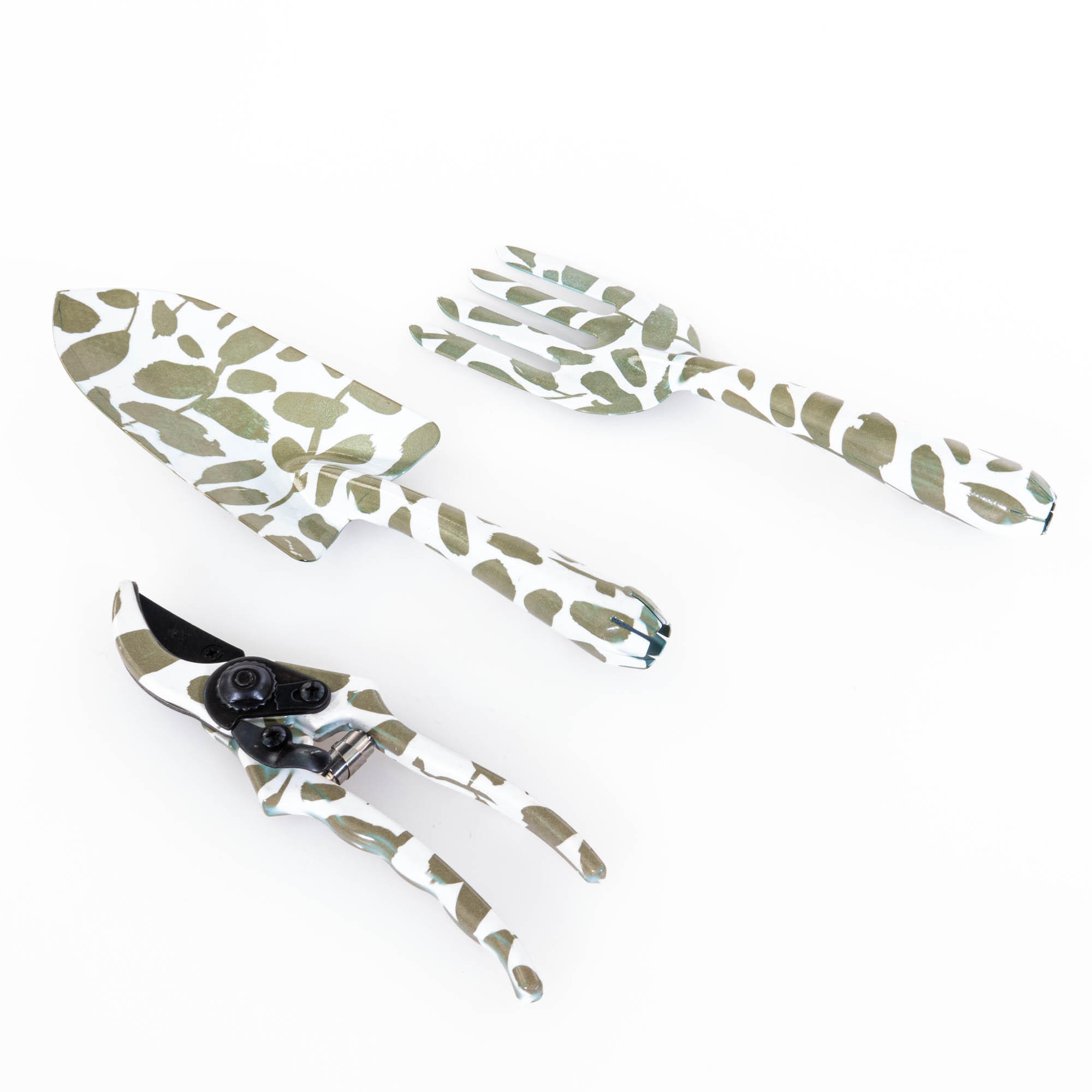 GARTENWERKZEUGE Lilly 3er-Set - Grün, Metall (8/4/28cm)