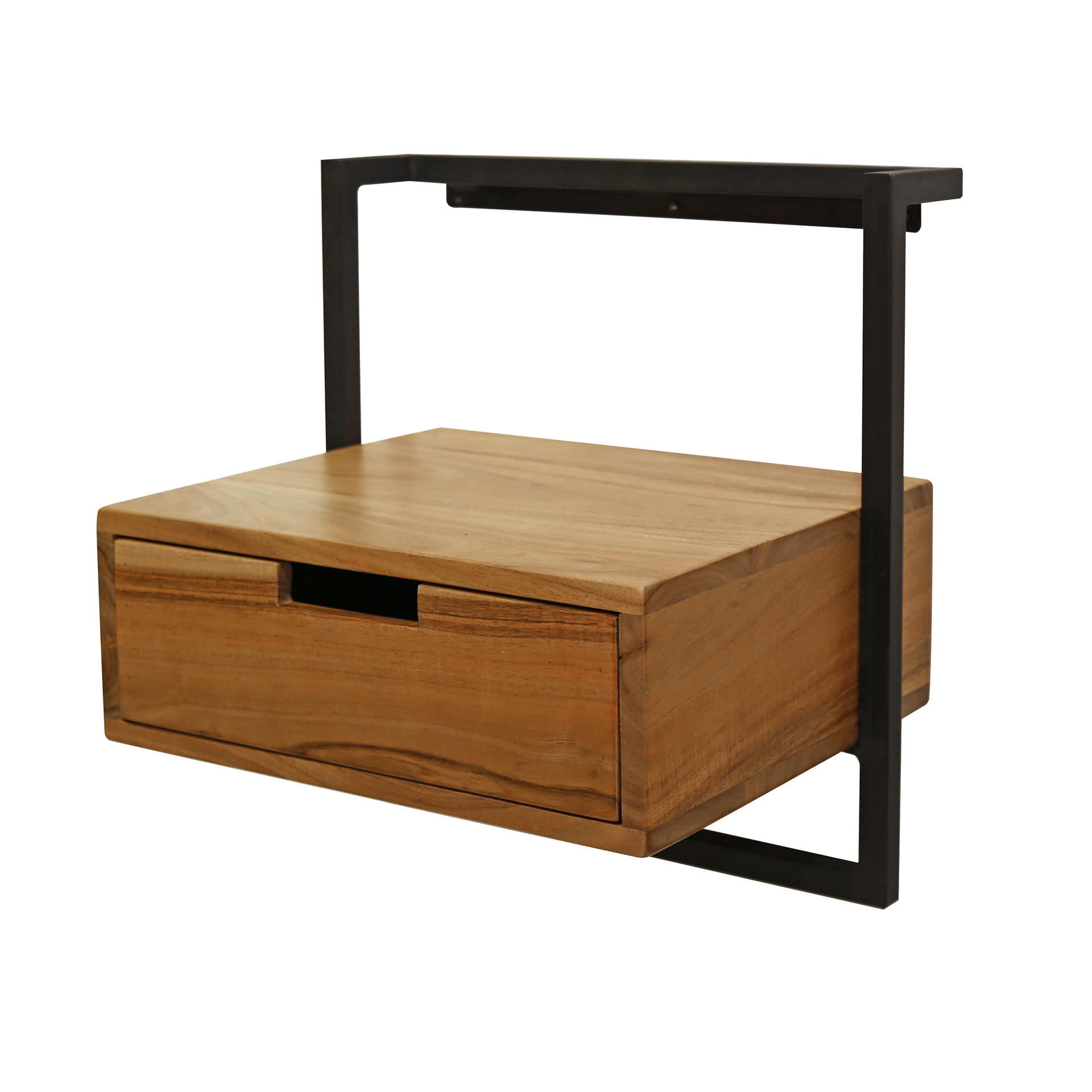 NACHTTISCH Air Solid Braun 44/35/45 cm - Braun, Holz (35/45/44cm) - Hoyz Collection