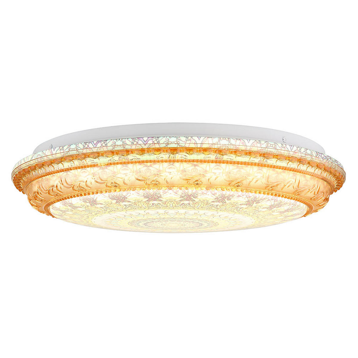 LED DECKENLEUCHTE LAZARO Bunt - Multicolor, Metall (39/39/8.5cm) - Globo Lighting