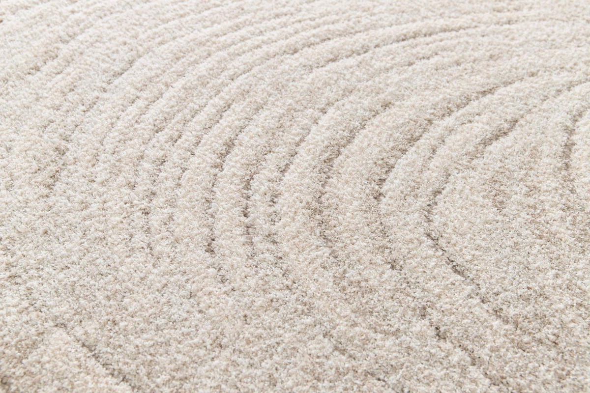 TEPPICH Designer ultraweich beige - Beige, Textil (120/170cm) - AFK Living