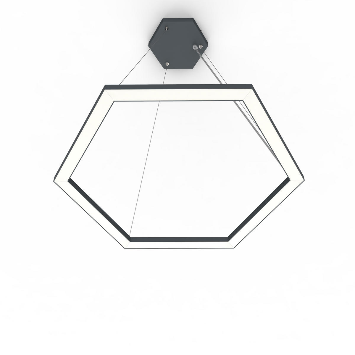 LED-HÄNGELEUCHTE - Blau, Metall (1.6/100/60cm) - Lumicom