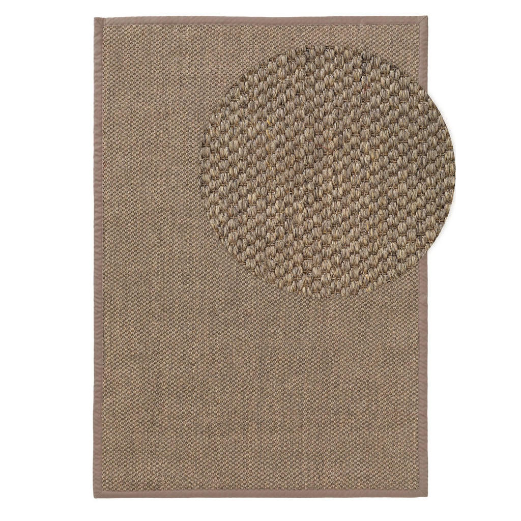 KUNSTLOFT SISAL koberec Greta Šedá 240x340 cm