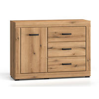 KOMMODE Dora Evoke Eiche 116 / 40 / 85 cm - Eichefarben, Holz/Holzwerkstoff (116/85/40cm) - Feldmann-Wohnen