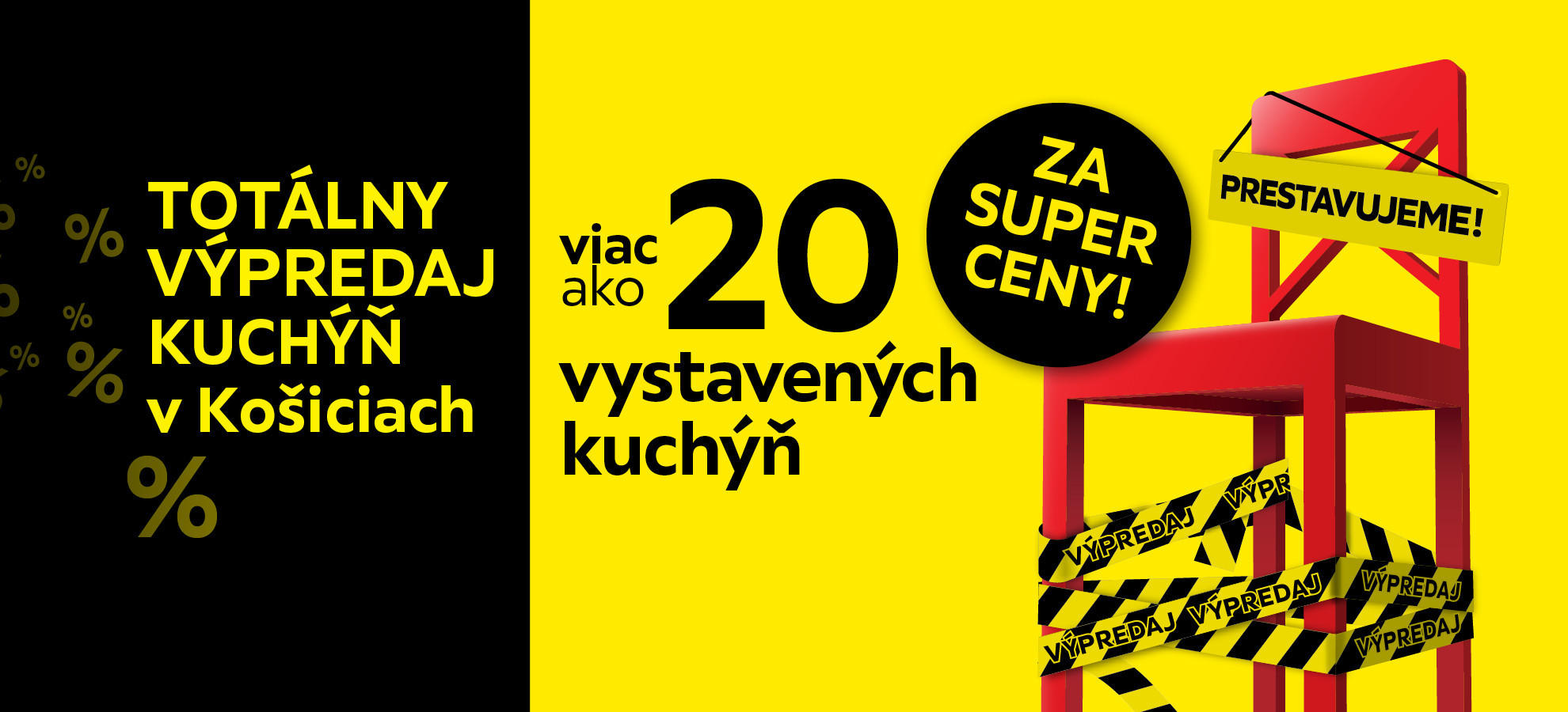 zľava až 50 % na pobočke Košice