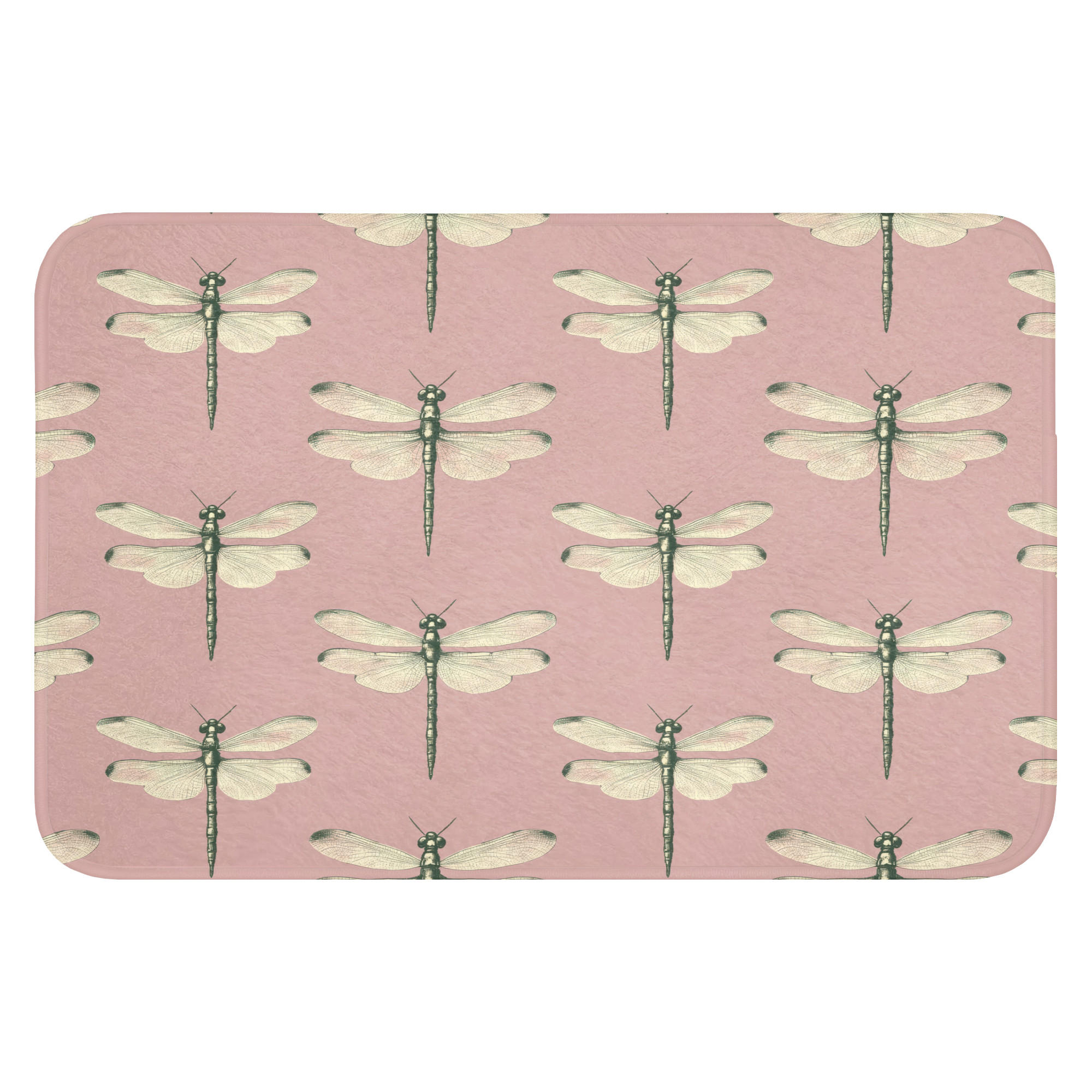 TEPIH ZA KUPAONICU Vilinski konjici 60x40 cm - ružičasta, tekstil/plastika (60/40cm) - OnlyWow