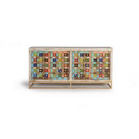 SIDEBOARD aus Mangoholz - Perlmutt, Holz (40/90/180cm) - Giner y Colomer