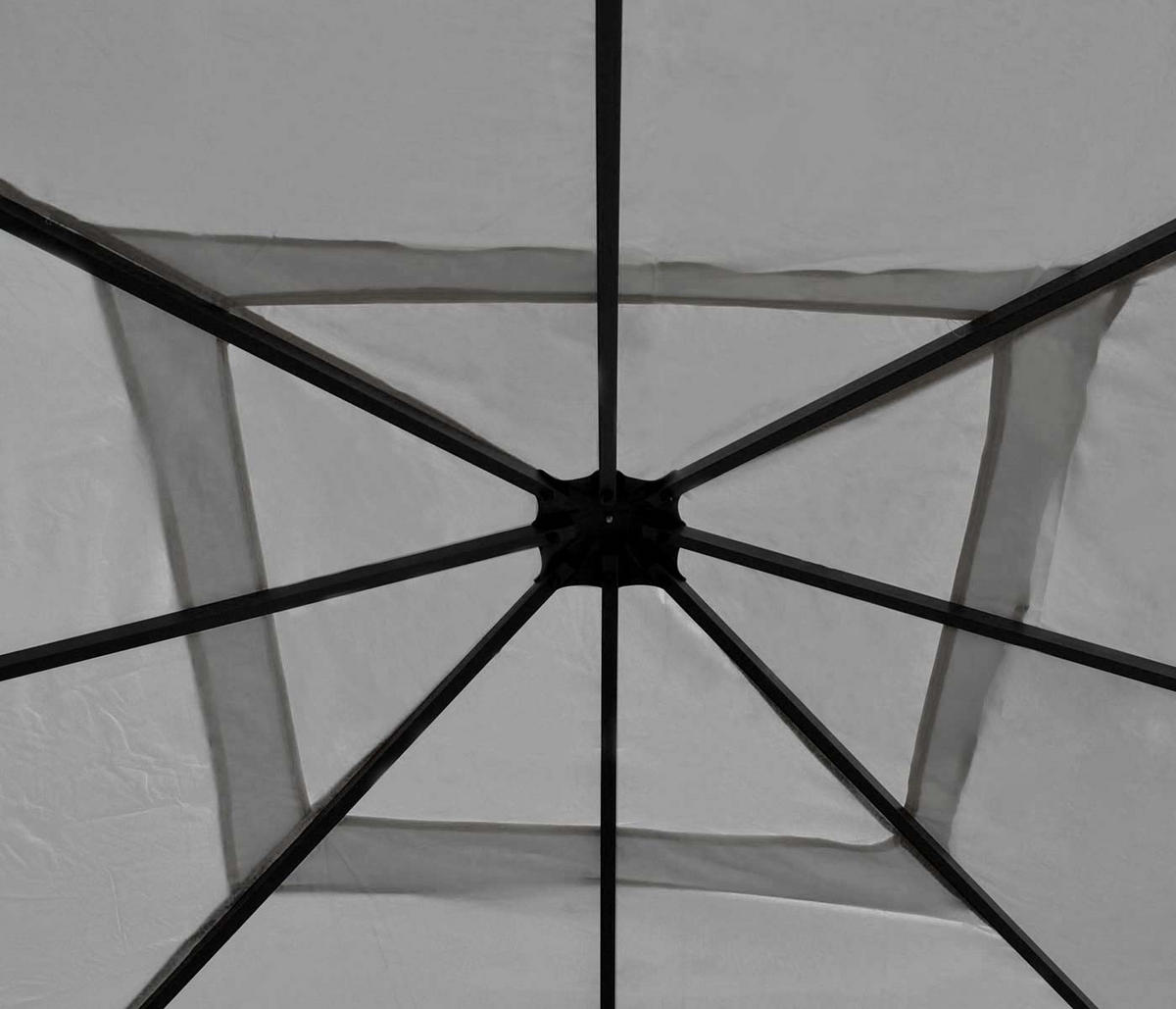 ERSATZBEZUG DACH FÜR PERGOLA CALPE Grau - Grau, Textil (380/1/380cm) - MCW