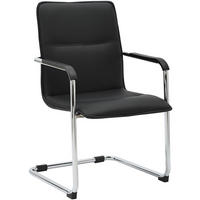 SCHWINGSTUHL Lederlook Schwarz - Schwarz, Textil/Metall (57/92/59cm) - CLP