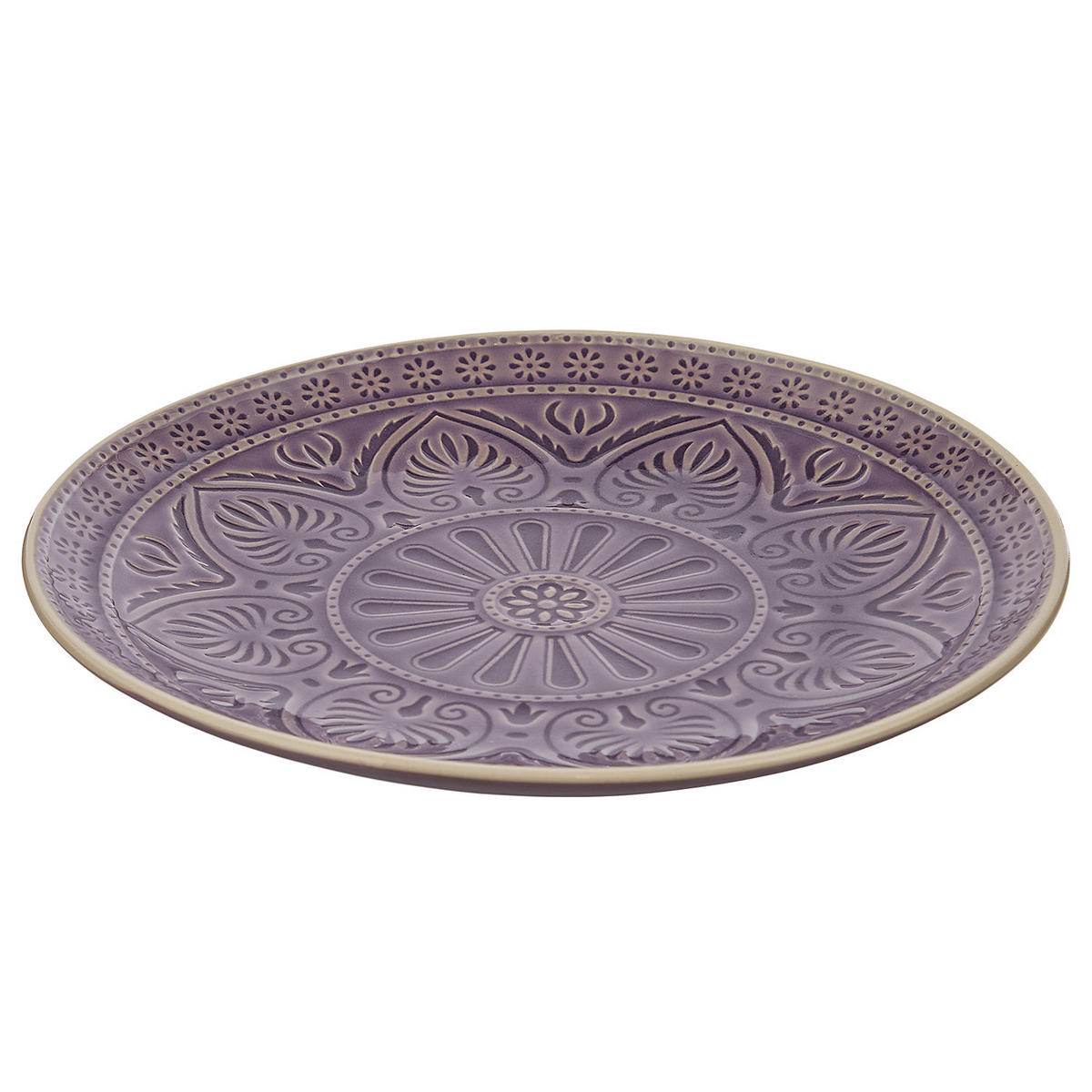 TELLER Sumatra - Violett, Keramik (25/25/3cm) - Butlers