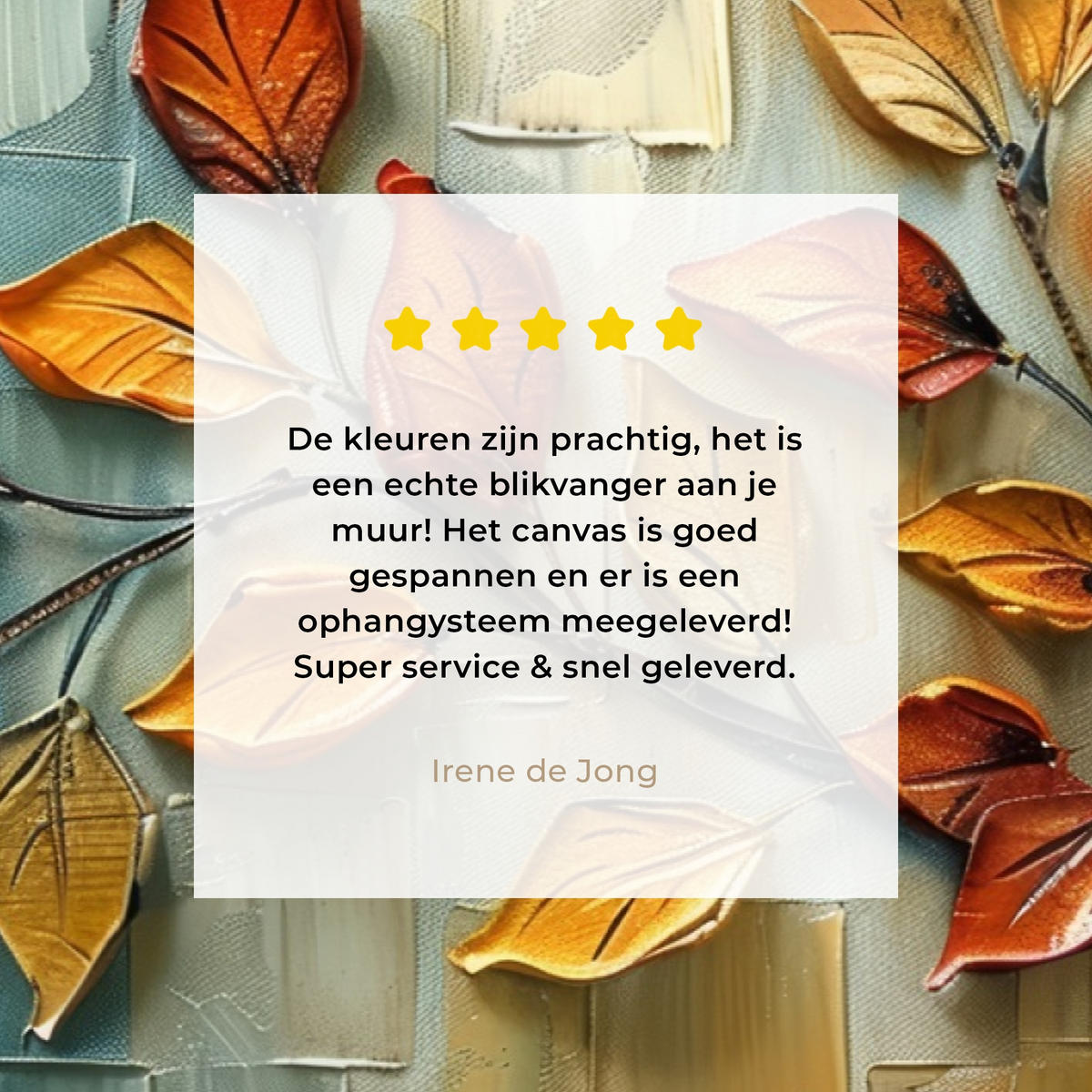 LEINWANDBILD Baum - Abstrakt - Natur - Kunst Wohnzimmer Groß 120x80 cm - Goldfarben, Textil (120/80cm) - MuchoWow