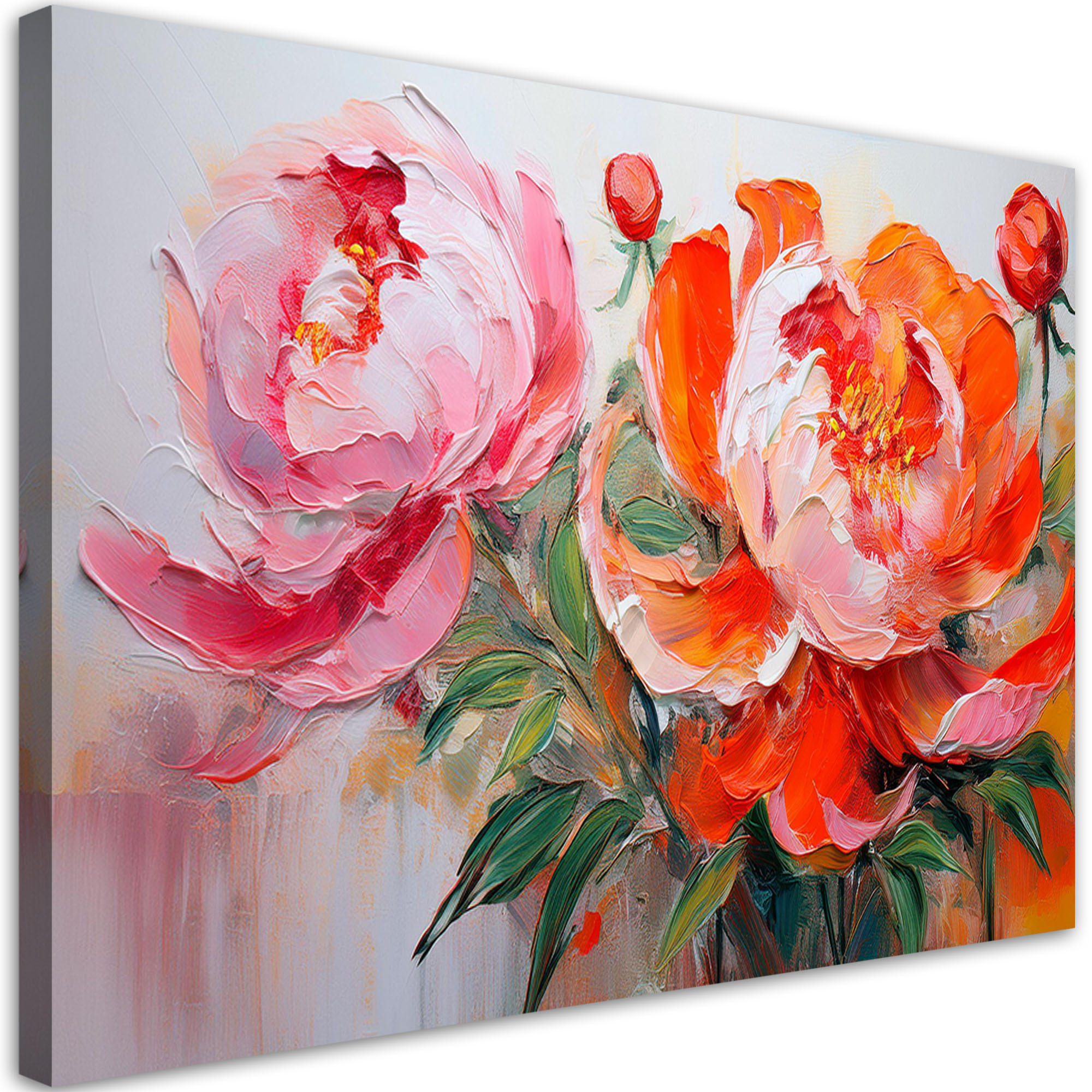 Feeby Wandbild Mehrfarbig 90x60 cm
