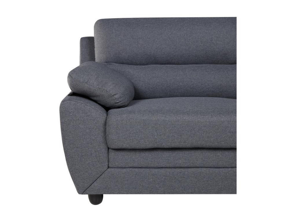 SOFA 3-Sitzer - Stoff - Anthrazit - MANOA - Anthrazit, Textil (82/88/201cm) - Vente-Unique