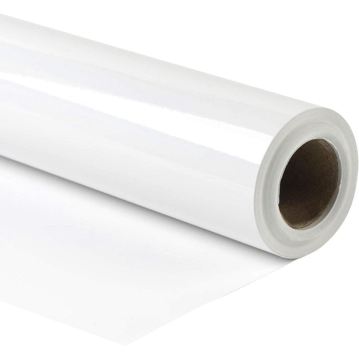GESCHENKPAPIER Regenbogenglanz Weiß Metallic 76 cm x 10 m - Weiß, Papier (76/1/1000cm)