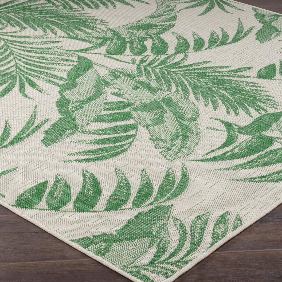 OUTDOORTEPPICH 160/213 cm Grün - Grün, Kunststoff/Textil (160/213cm) - LIVABLISS