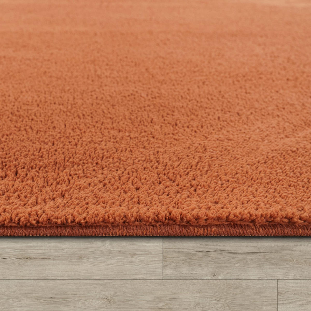 KURZFLORTEPPICH 200/200 cm Cadiz 630 - Kupferfarben, Kunststoff (200/200cm) - Paco Home