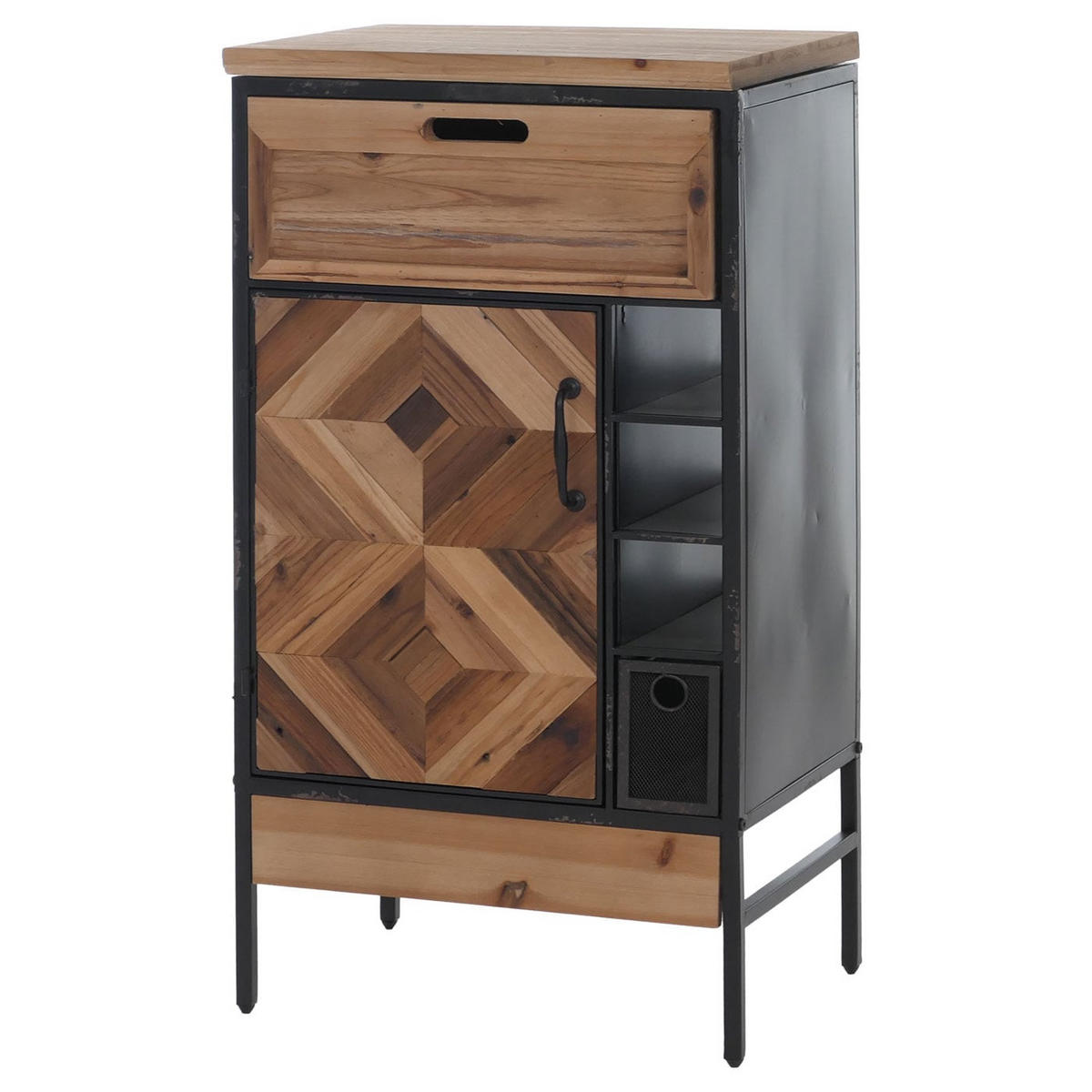 APOTHEKERKOMMODE Multicolor - Multicolor, Holz (45/85/35cm) - MCW