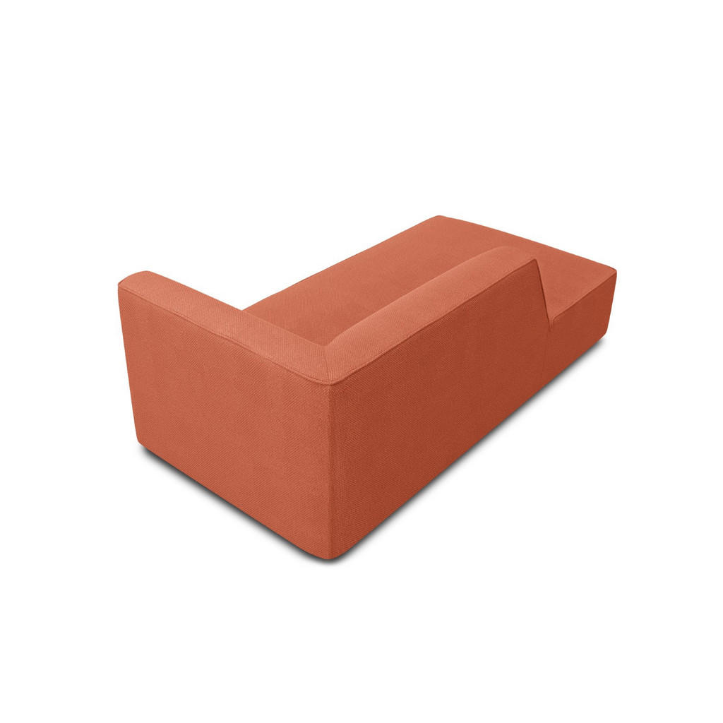 Thumbnail - Micadoni Chaiselongue, Koralle, Textil, 1-Sitzer, 180x69x93 cm, Hergestellt in Europa, Wohnzimmer, Sessel, Relaxliegen