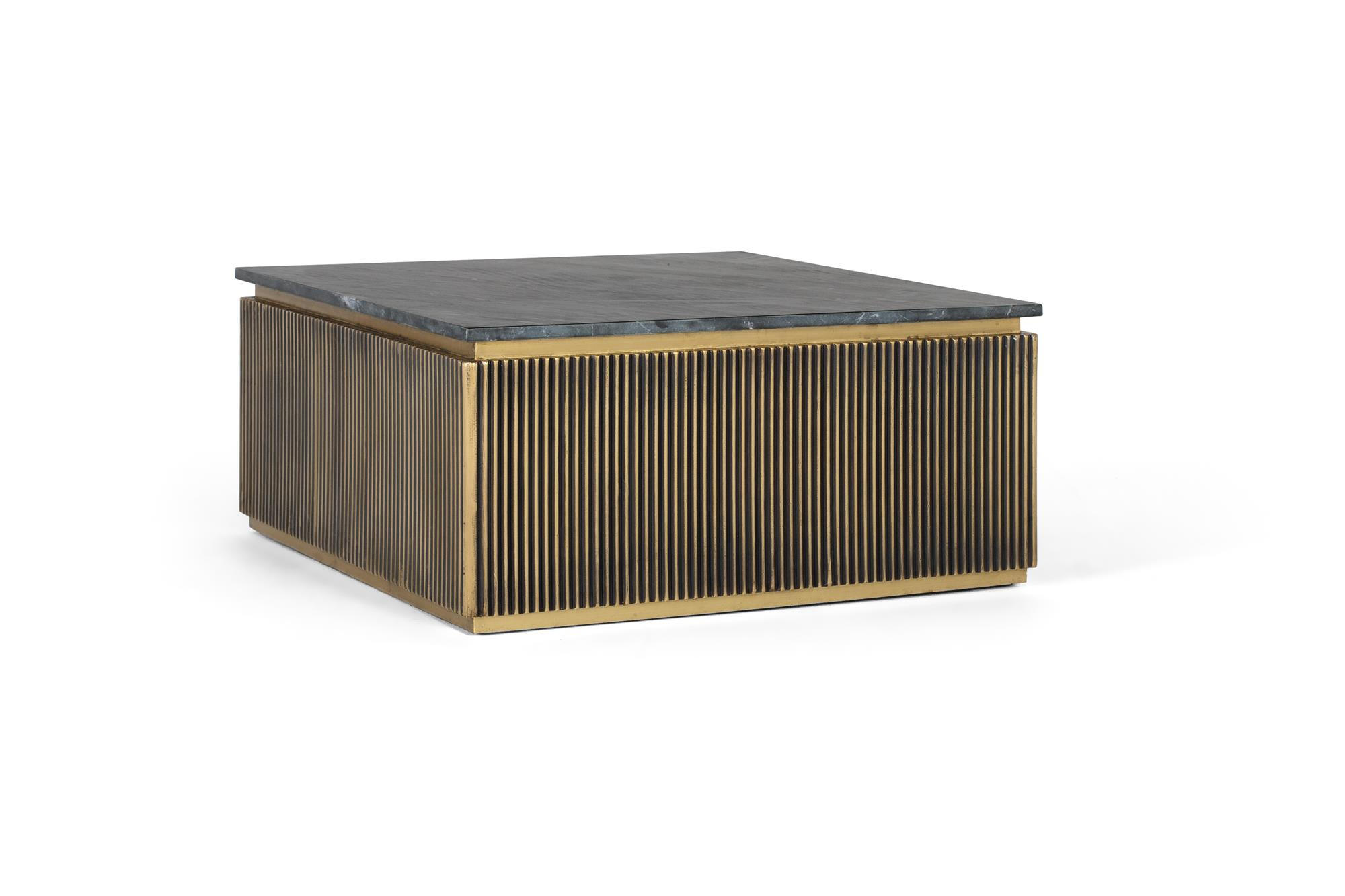 Giner y Colomer Couchtisch Bronze 90x41x90 cm