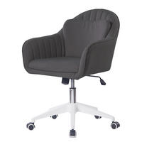 BÜRODREHSTUHL - Microfaser / Kunststoff - Anthrazit, Kunststoff (59/93/65cm) - home24