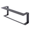 REGALTRÄGER Donna, Stahl in verschiedenen Trendfarben - Schwarz, Metall (18/15/50cm) - Alberts