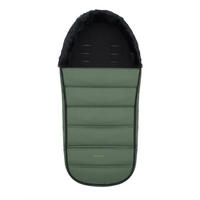 FUSSSACK Urban grün 5-Punkt-Gurt, Fußabdeckung, universell passend, ab Geburt, Kinderwagen - Grün, Textil (40/1/97cm) - Kikka boo