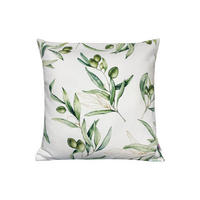 KISSENHÜLLE Italy Collection Oliven 40/40 cm - Ecru/Multicolor, Textil (40/40cm) - beties Heimtextil