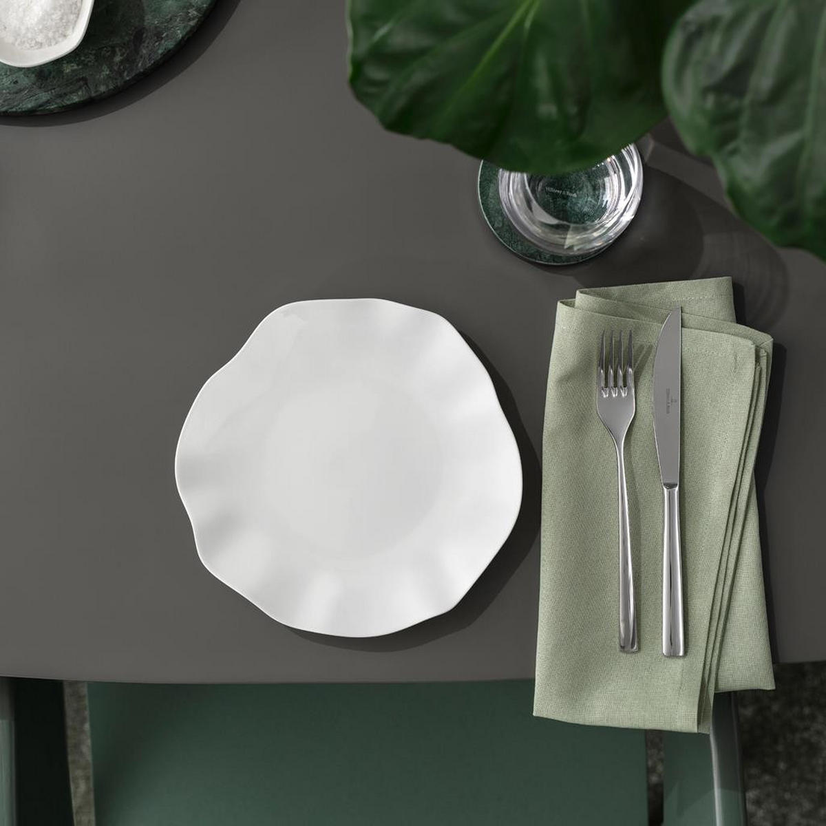 FRÜHSTÜCKSTELLER Pura weiß ø 22 cm 6er Set - Weiß, Keramik (22cm) - Villeroy & Boch