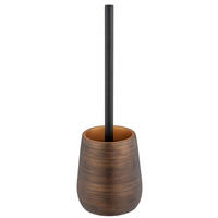 WC-BÜRSTE Polyresin Palena 12,5/12,5/37 cm - Braun, Kunststoff (12.5/37/12.5cm) - Wenko