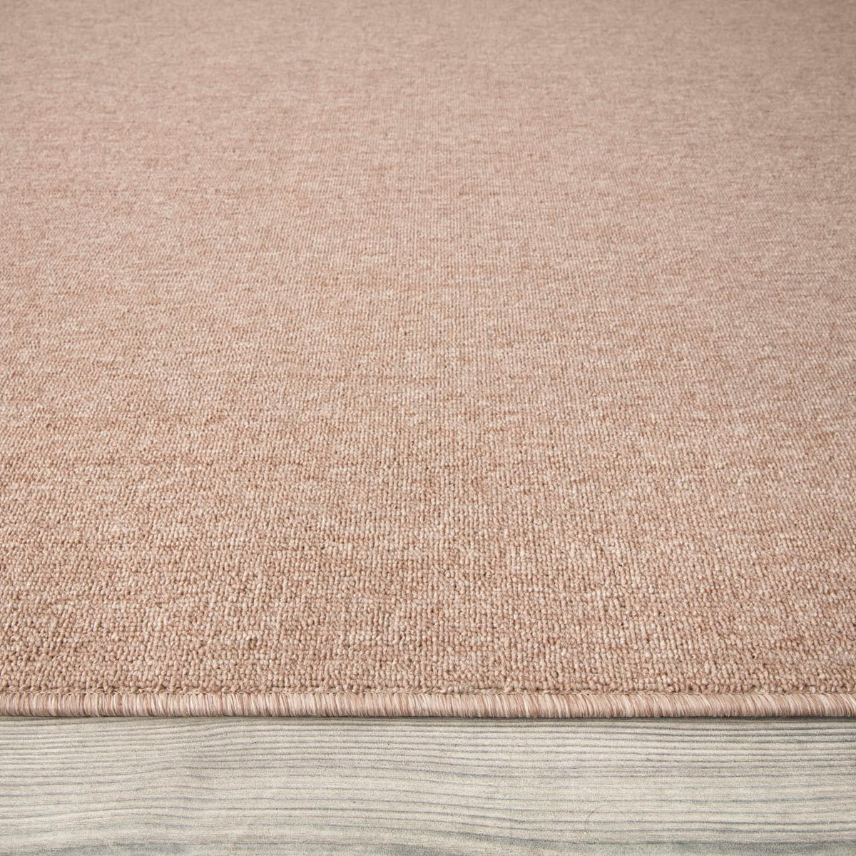 FLACHWEBTEPPICH Waschbar, einfarbig, Beige, 160 x 220 cm - Beige, Textil (160/220cm) - KADIMA DESIGN