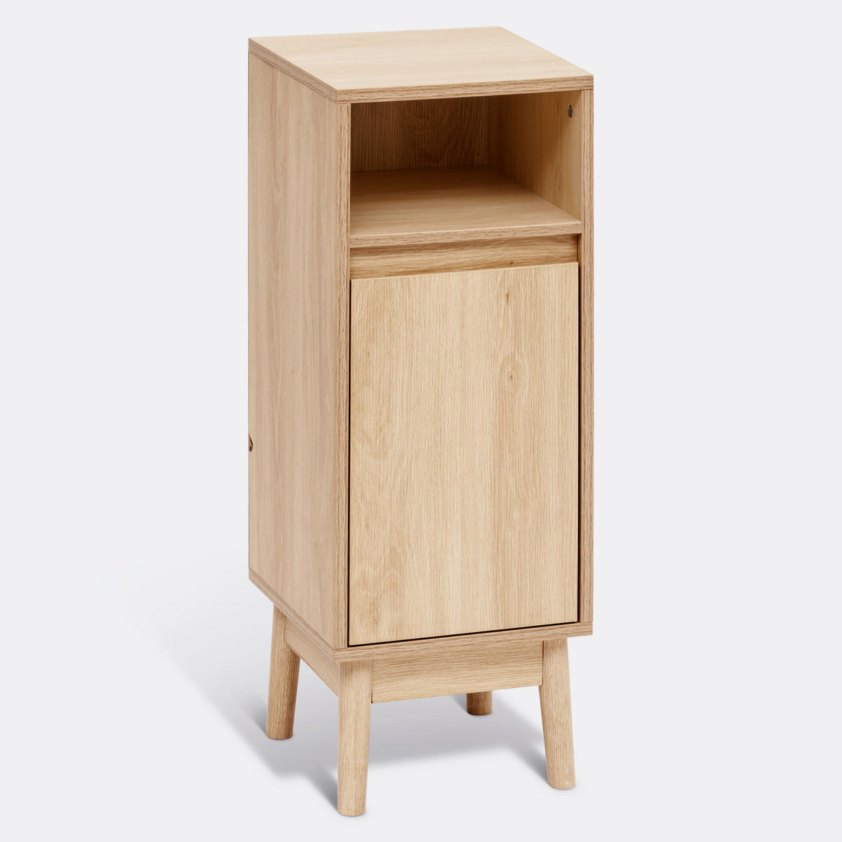 BADSCHRANK stehend Abana 30/30/80 cm - Braun, Holzwerkstoff (30/80/30cm) - 5five Simply Smart